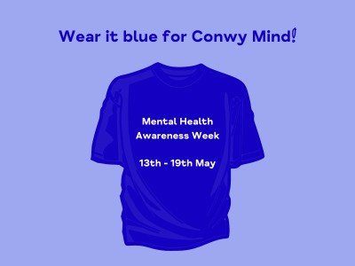 Wear it Blue for Mental Health Awareness Week 2024!